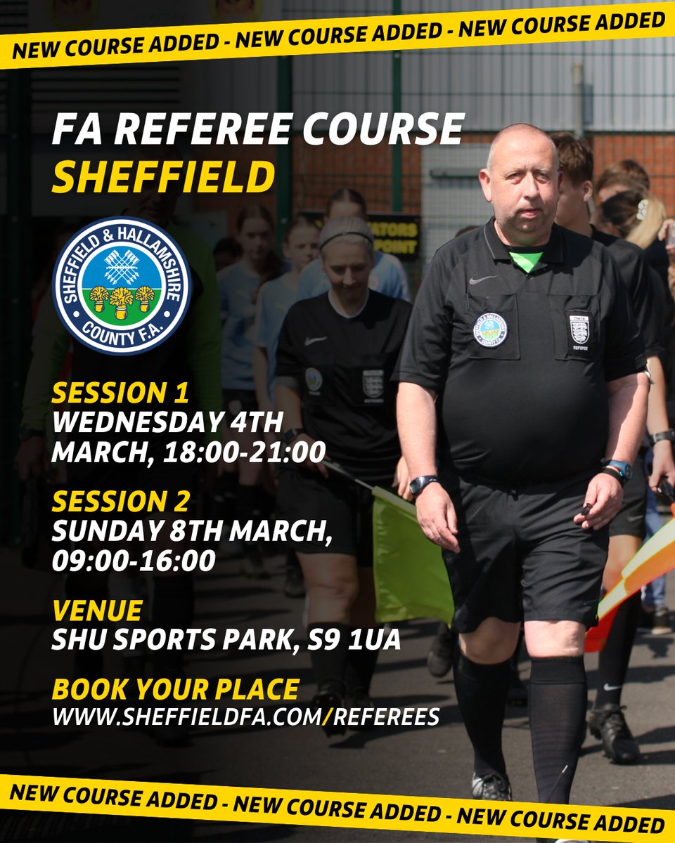 SHCFA Referee tweet media