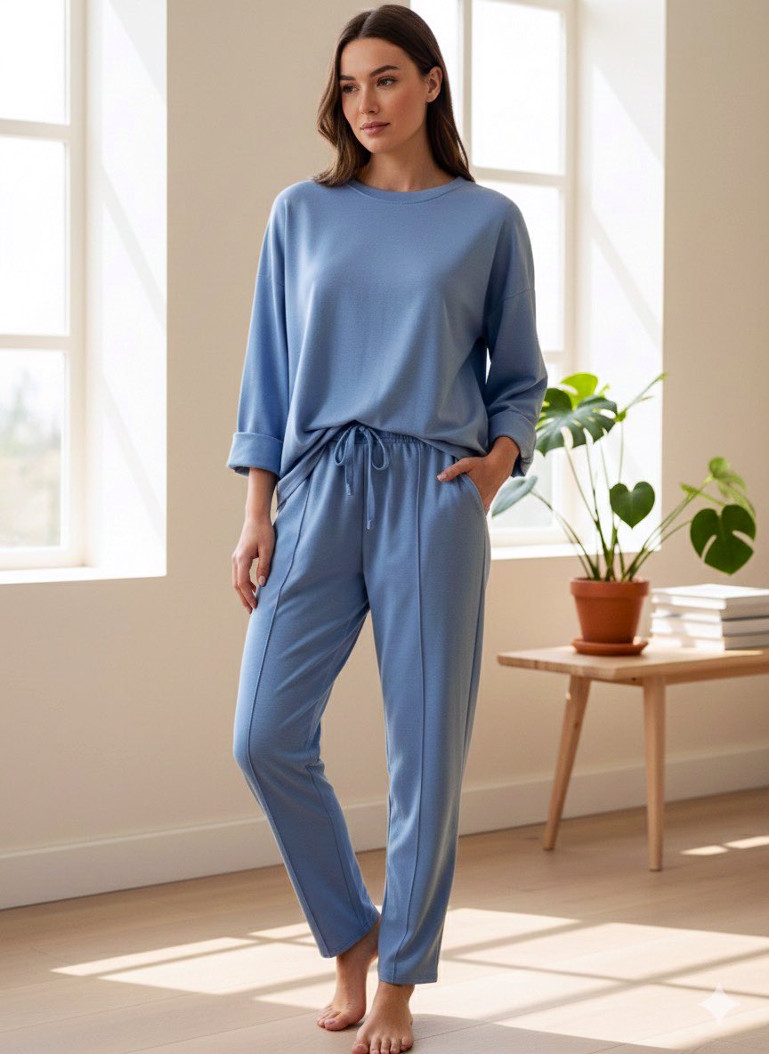 VersoSecreto0's tweet image. ¡Máximo confort, estilo minimalista! 💙 Nuestro nuevo conjunto Baby Blue es perfecto para estar cómoda y chic. Ideal para relax o tu día a día. #Loungewear #ModaComoda #BabyBlue
🔗 [versosecreto.com/products/conju…]