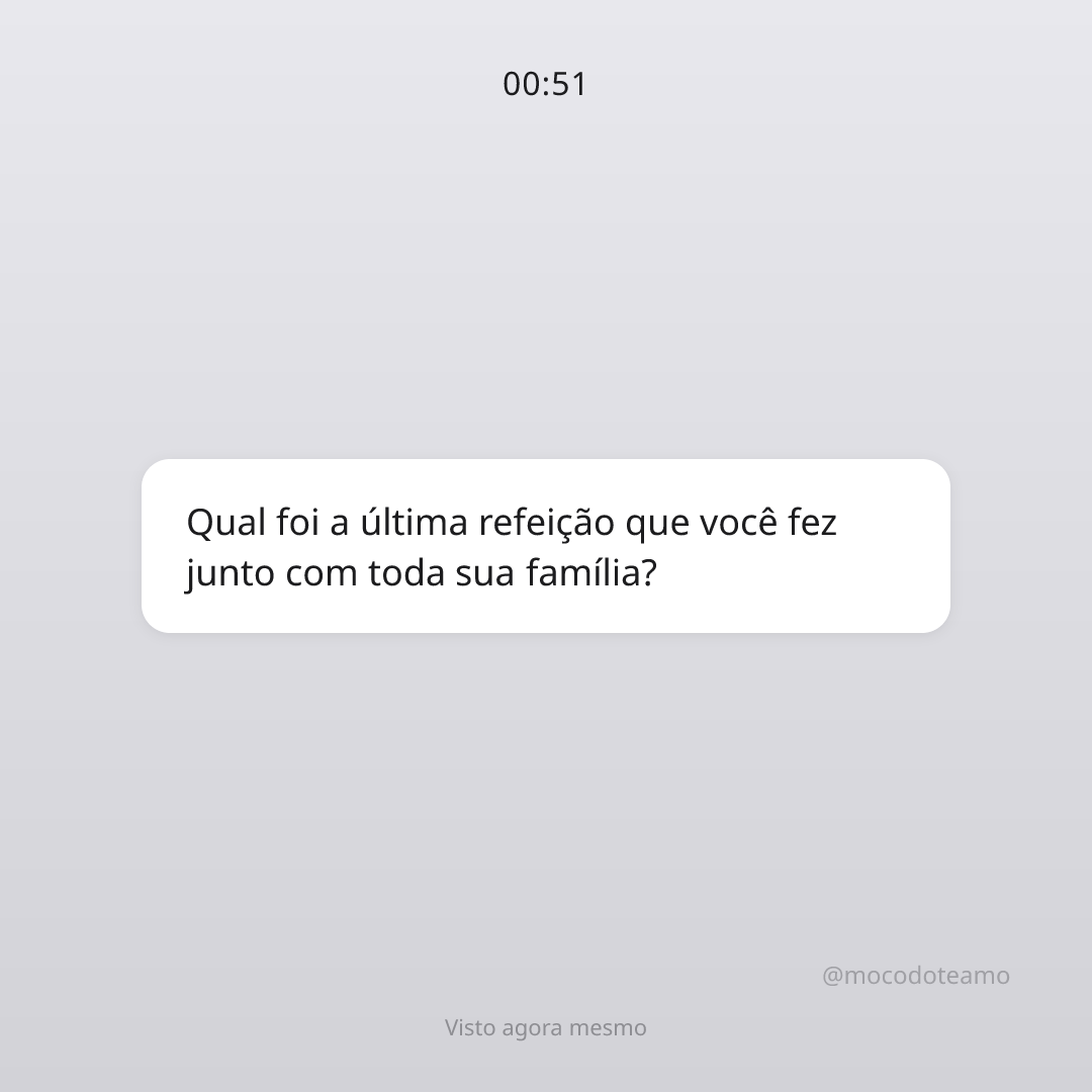 NextlevelDJ's tweet photo. Qual foi a última refeição que você fez junto com toda sua família? https://t.co/4BLaHxDZNV