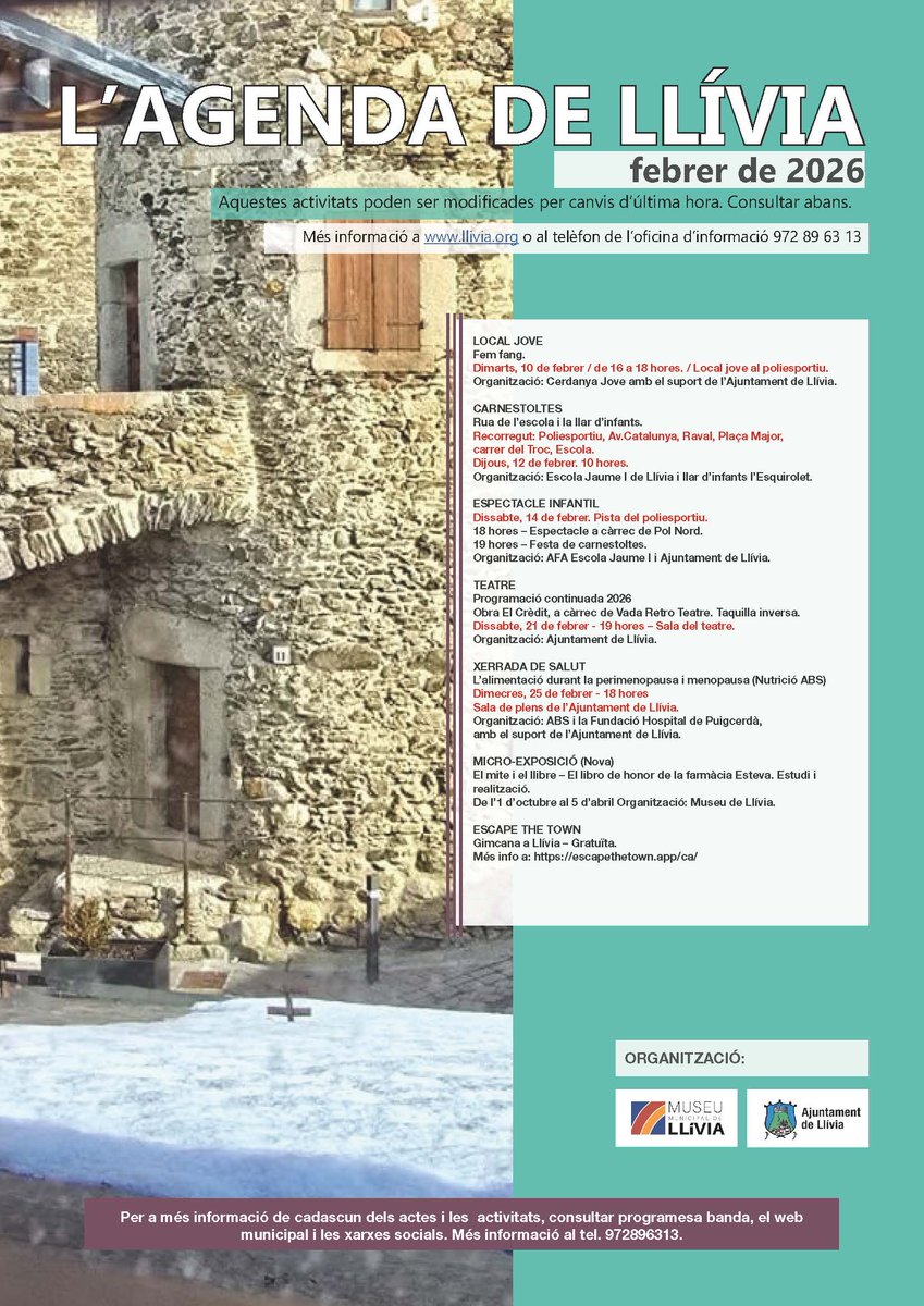 ajuntament de llívia tweet media