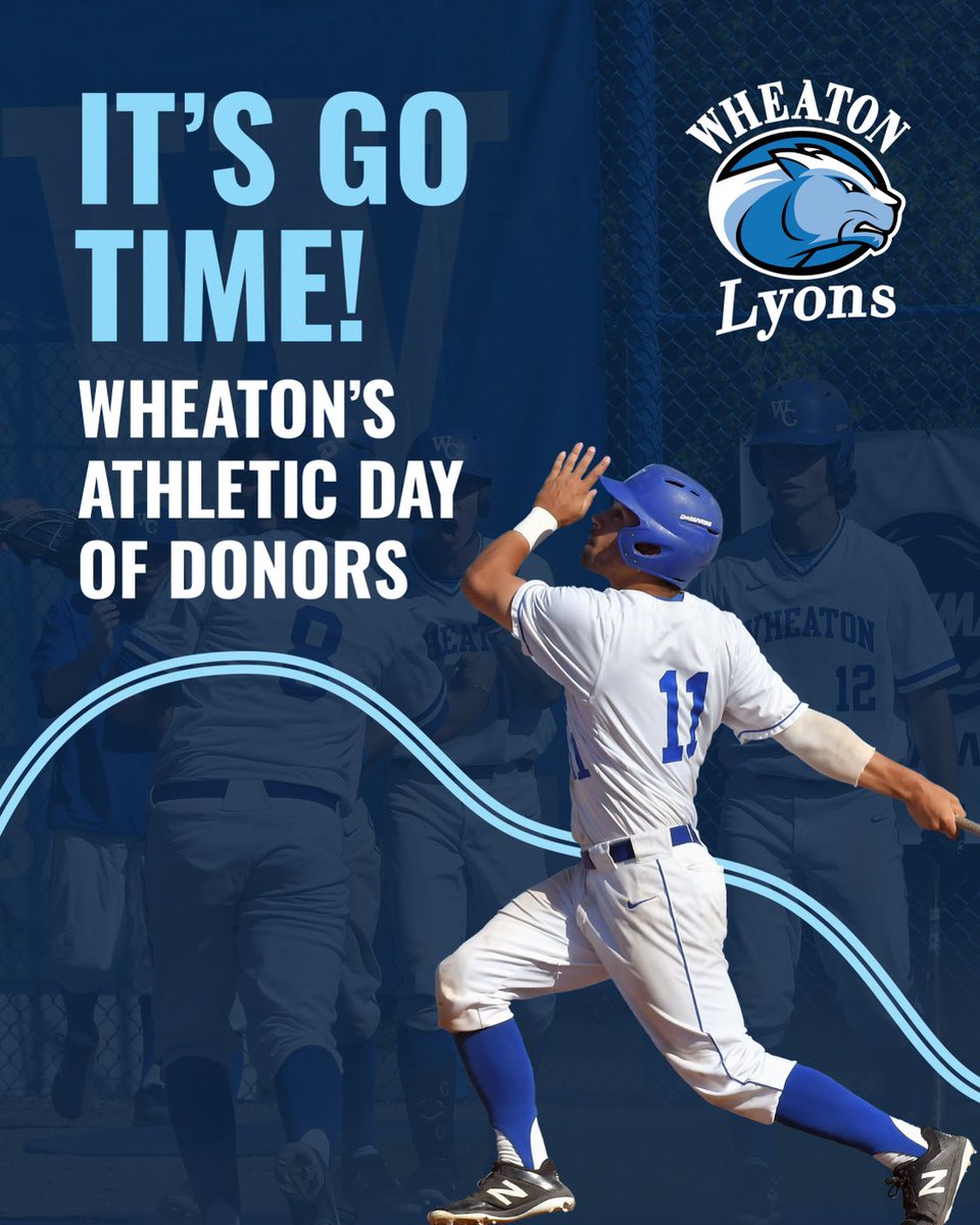 ⁦<a href="/wheatonlyons/">Wheaton Lyons</a>⁩ Athletics Day Of Donors is coming up on February 4th! Help our guys continue to compete for NEWMAC championships with a donation! give.wheatoncollege.edu/wheaton-s-athl…