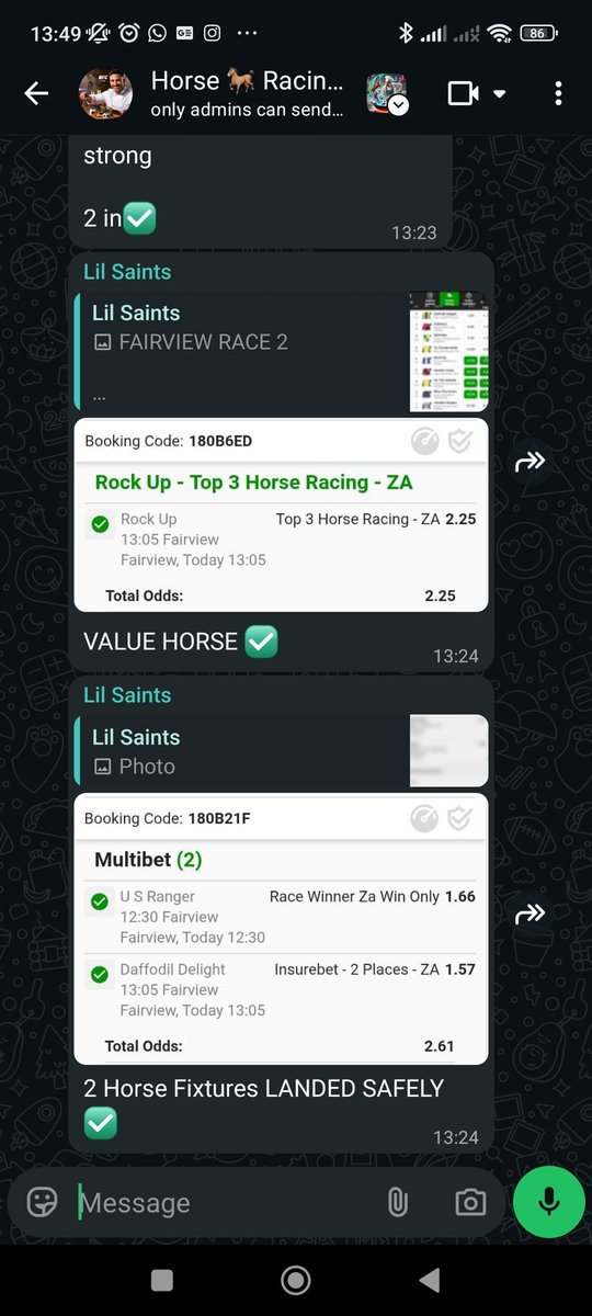 VIP Group 💪🏽 Fairview 🇿🇦 🐎 

Elite Scouting Sports Investments 🍏🍏 <a href="/Lil_Saints87/">LIL SAINTS SPORTS INVESTMENTS $$</a> 🤯

DM to join the winning team 🏆🏆🏆