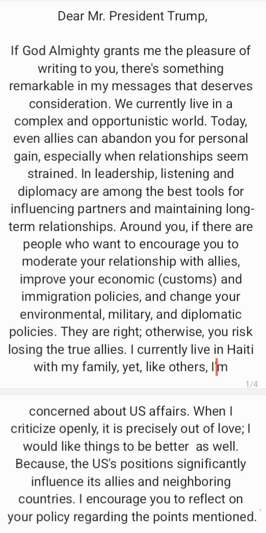 StPierreDavids3's tweet photo. Mr. President Donald Trump, As always, I set aside some time to receive the messages I need to deliver. As it is written in 1 Thessalonians 5:20, "Do not despise prophecy, but in everything hold fast to what is good!" @WhiteHouse @realDonaldTrump. https://t.co/ZNFQ5wCzAf