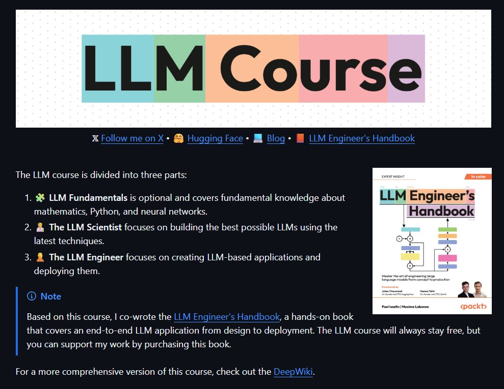 This GitHub repo is basically a full Master’s degree in LLMs, and it's 100% free.