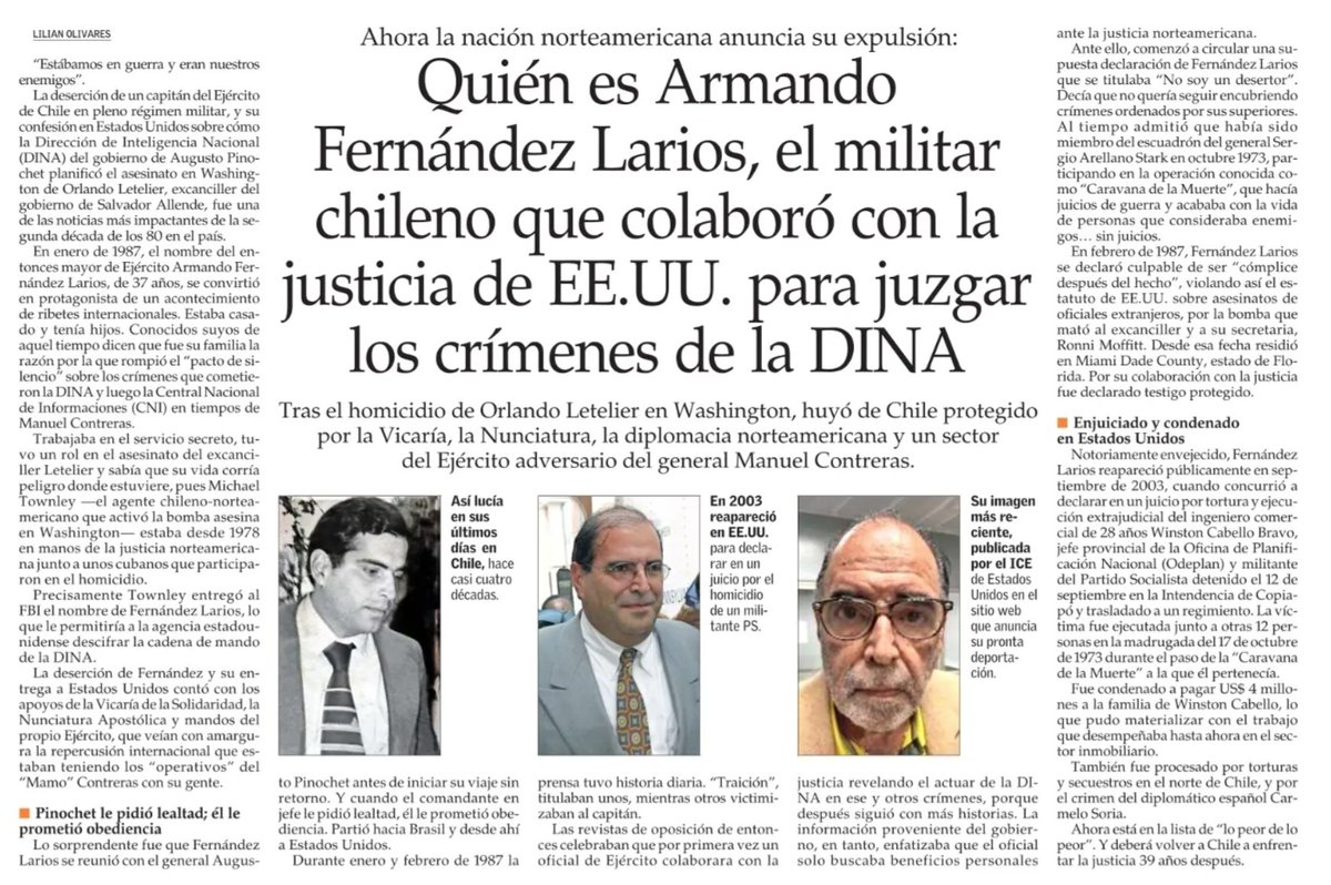 Bien escondido viene hoy el desmentido que hace la Fundación de la Vicaría de la Solidaridad tras la nota publicada hace dos días por ElMer sobre Armando Fernández Larios.