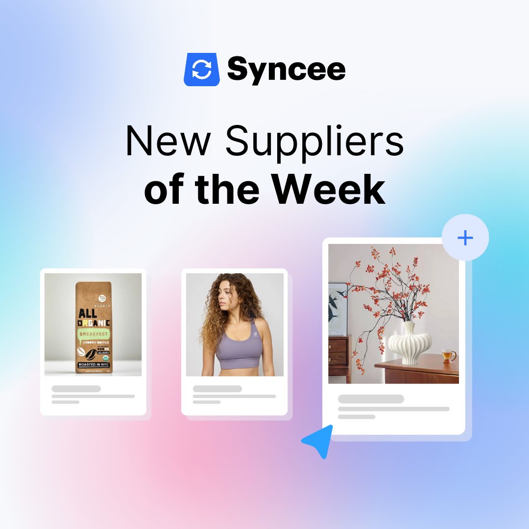 Syncee tweet media