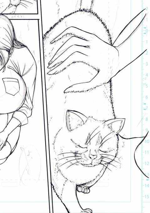 #今月描いた絵を晒そう 
猫にゅんも描いてた 