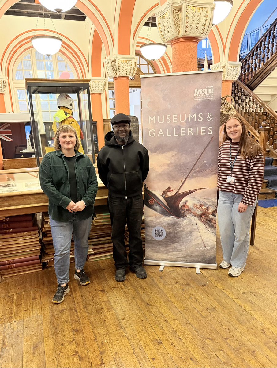 A big thank you to the team at Rozelle House and The Ayrshire Museums and Galleries for a wonderful reception on my visit. #watchthespace #2026 #ayrshire #scotland #ayr