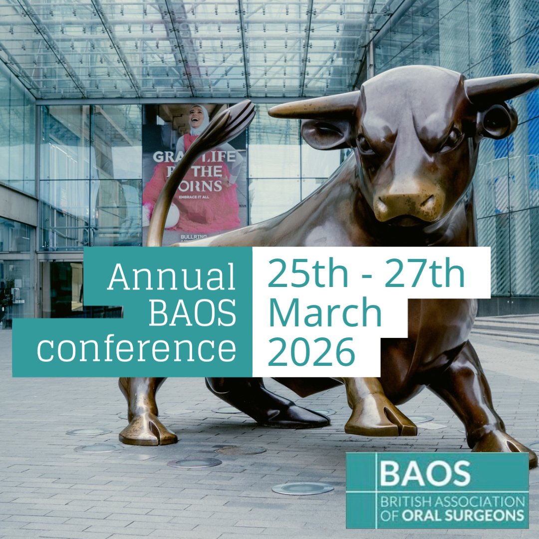 British Associaton of Oral Surgeons tweet media