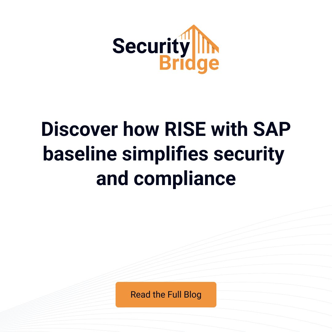 SecurityBridge tweet media