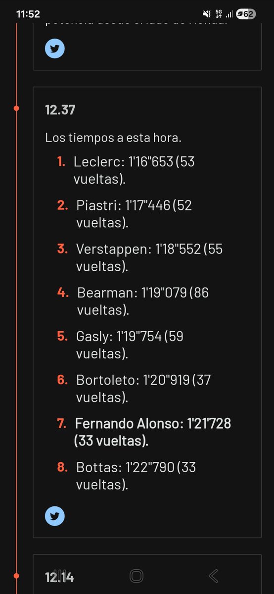 juancar_suarez's tweet photo. @Nanosecso @MercedesAMGF1 33 vueltas ???? https://t.co/lHa0WQ7TY4