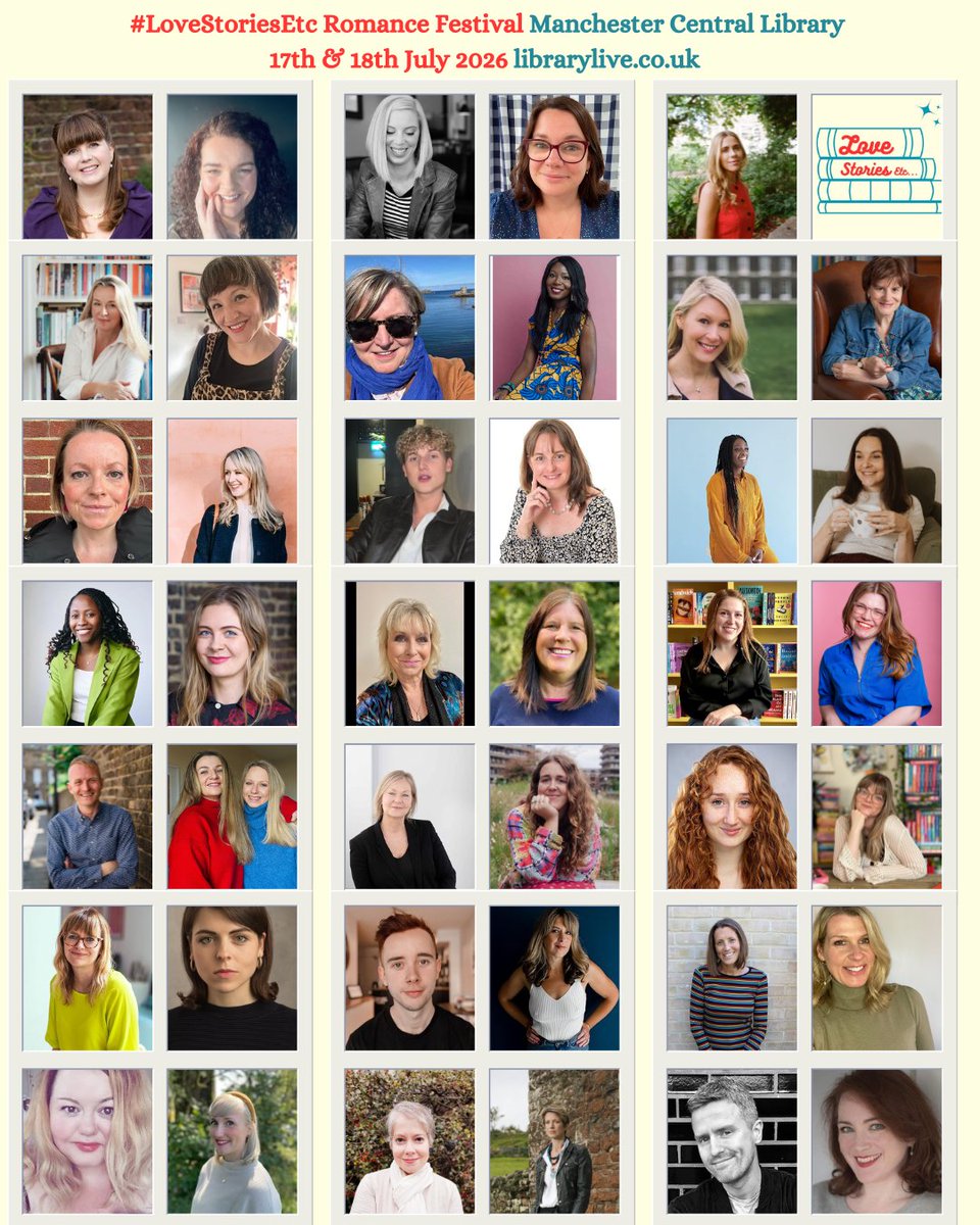 FINALLY, on the 593rd day of January, it's FriYAY payYAY, the perfect time to book your ticket for the hottest 2 day romance festival of the year... #LoveStoriesEtc!

We've now got 41 #RespectRomFic authors attending, join us, why don't you?

Tickets here: librarylive.co.uk/event/love-sto…
