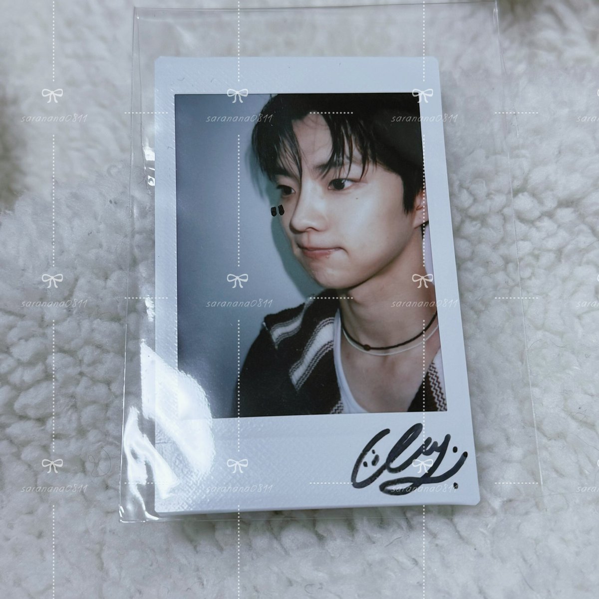 サイン入りチェキ キューちゃんだった！

 #THEBOYZ #더보이즈 #큐