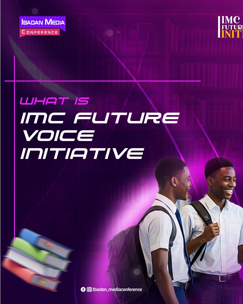 IM_Conference25's tweet photo. Building informed, confident, and responsible young voices.

The IMC Future Voices Initiative is an educational and leadership outreach by Ibadan Media Conference (IMC) focused on equipping secondary school students with essential skills in leadership, media literacy. https://t.co/vd9l2TAaaY
