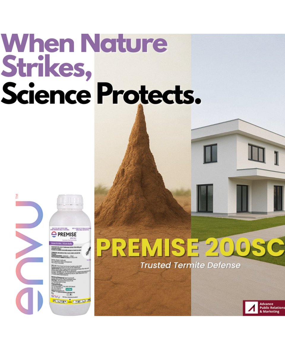 APRMKenya's tweet photo. Concrete doesn’t stop termites. 🐜
Protect your foundation before they find a way in.
#FunFactFriday #AntiTermite #BuildSmart #ConstructionKenya #ProtectYourInvestment
#KenyaDevelopers https://t.co/nKorxS2DlS