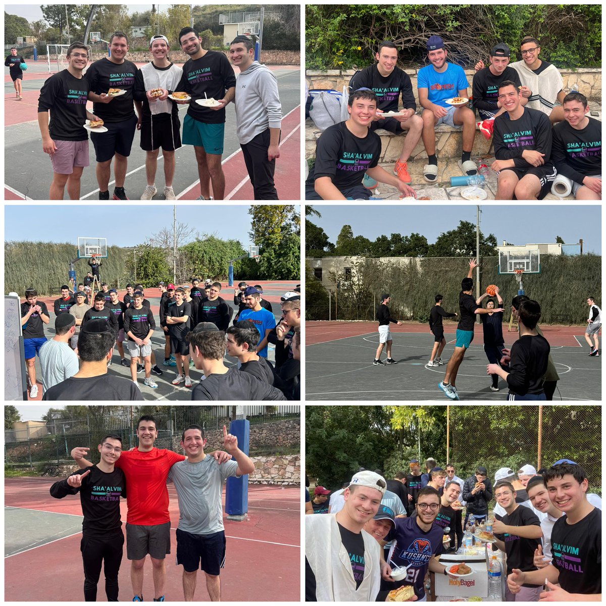 3 on 3 Tournament and Brunch in Yeshiva! #Shaalvim5786