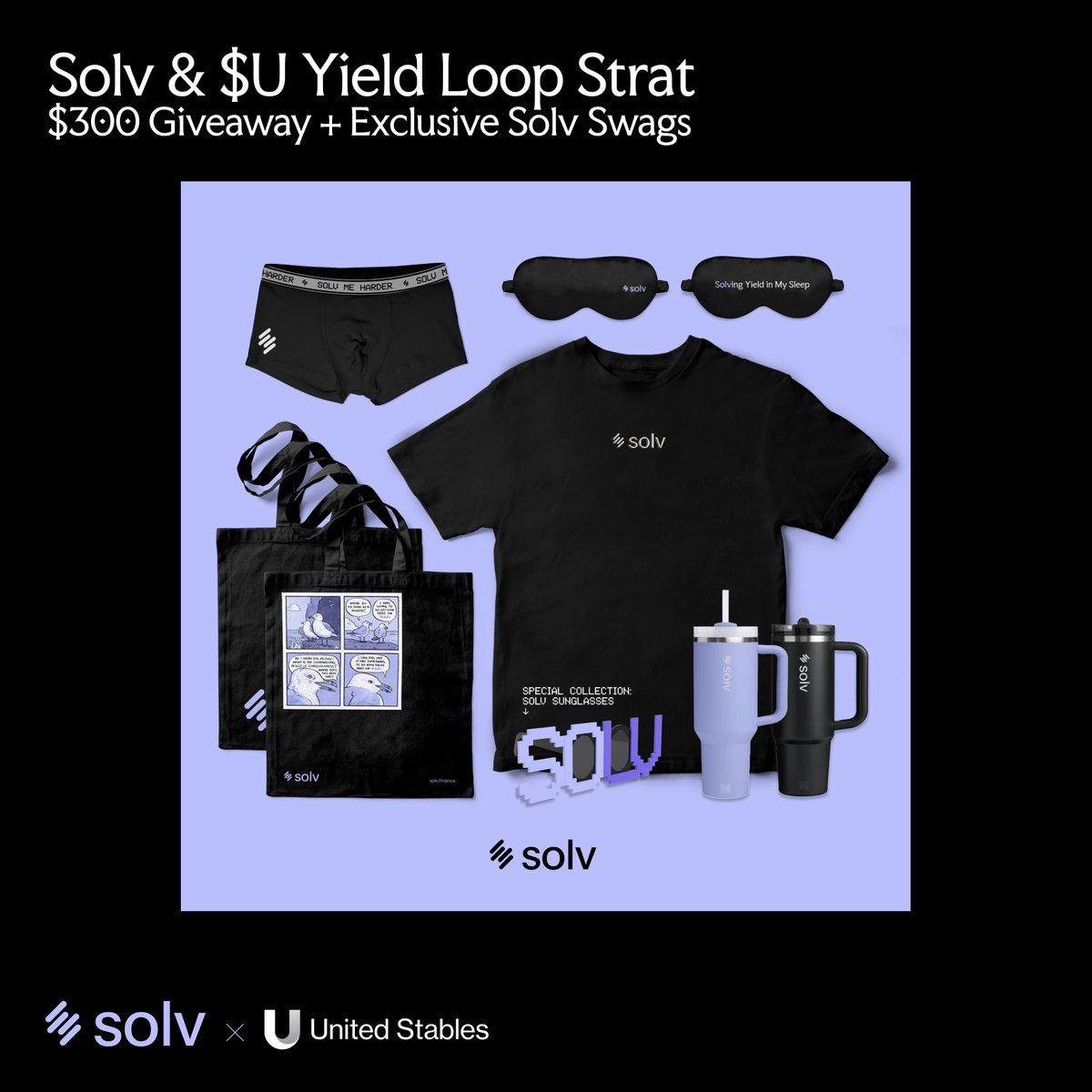 SolvProtocol's tweet photo. Earn stablecoins and additional rewards by anchoring your liquidity to your accumulated BTC Holdings while retaining ownership.

How?

1. Collateralize SolvBTC to Borrow $U in @VenusProtocol: rate @ 0.82%
2. Supply $U in $U/$USDT LP on @Lista_dao with 5.74%
3. Borrow $USDT against LP token: borrow rate @ 2.5%

4.5 Supply $USDT back in Venus to get 6.11% APY through @VenusProtocol PRIME

or

4.5 Supply $USDT back in @Lista_dao for 5.74% APY in Smart Lending Zone

Final Net Rewards: 8.16% to 8.53%

All while keeping your BTC holdings, earning 240K in @Lista_dao Rewards, a boost in stablecoin yields with @VenusProtocol PRIME.

BONUS: Exclusive Solv Swags and $300 in $U for joining the giveaway