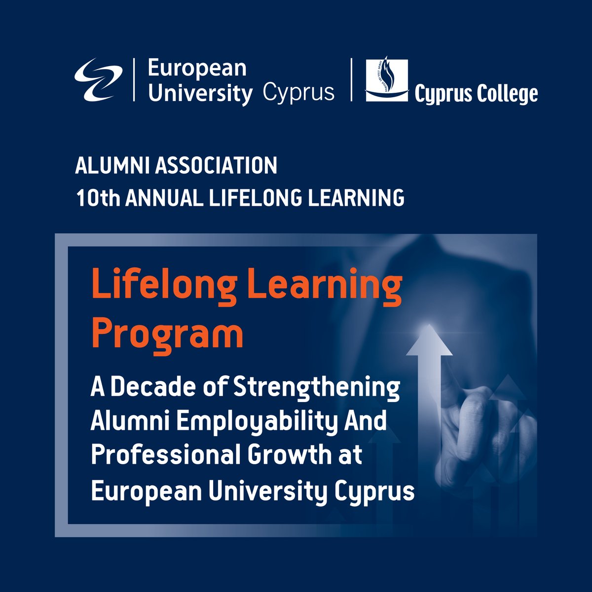 EuropeanUniCy's tweet image. The EUC Alumni Association marks a major milestone with the launch of the 10th Annual Lifelong Learning Program (LLLP). With over 2,500 alumni enrolled, the program continues to strengthen employability and lifelong career development.

Learn more: euc.ac.cy/en/10th-annual…

#EUC