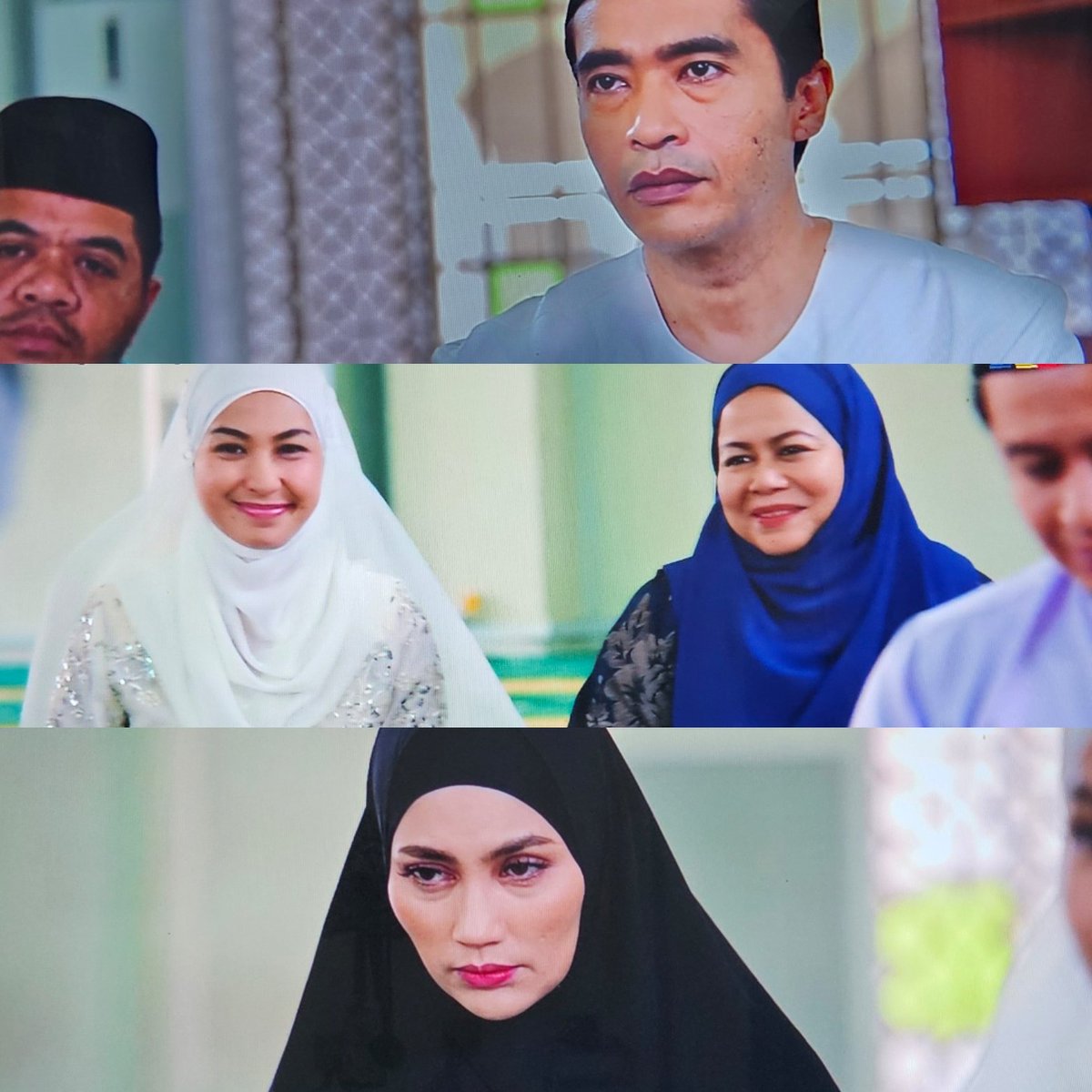 Tahniah buat penulis skrip drama #doayangterlindung tak sangka di tengah-tengah episod, kain kafan kahwin dengan kain buruk. Selamat pengantin haru ye.. Ingatkan drama ini tentang Anisah je. Perkembangan plot cerita yang bermain dengan emosi penonton. #ulasanedtv episod 18.