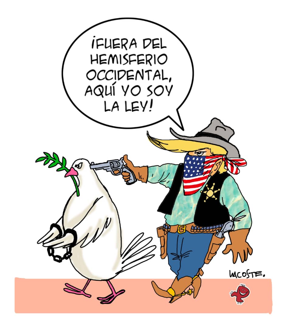 #Cuba no es una amenaza. Estados Unidos es el que promueve el terrorismo y el narcotráfico en el hemisferio.

#CubaEstáFirme