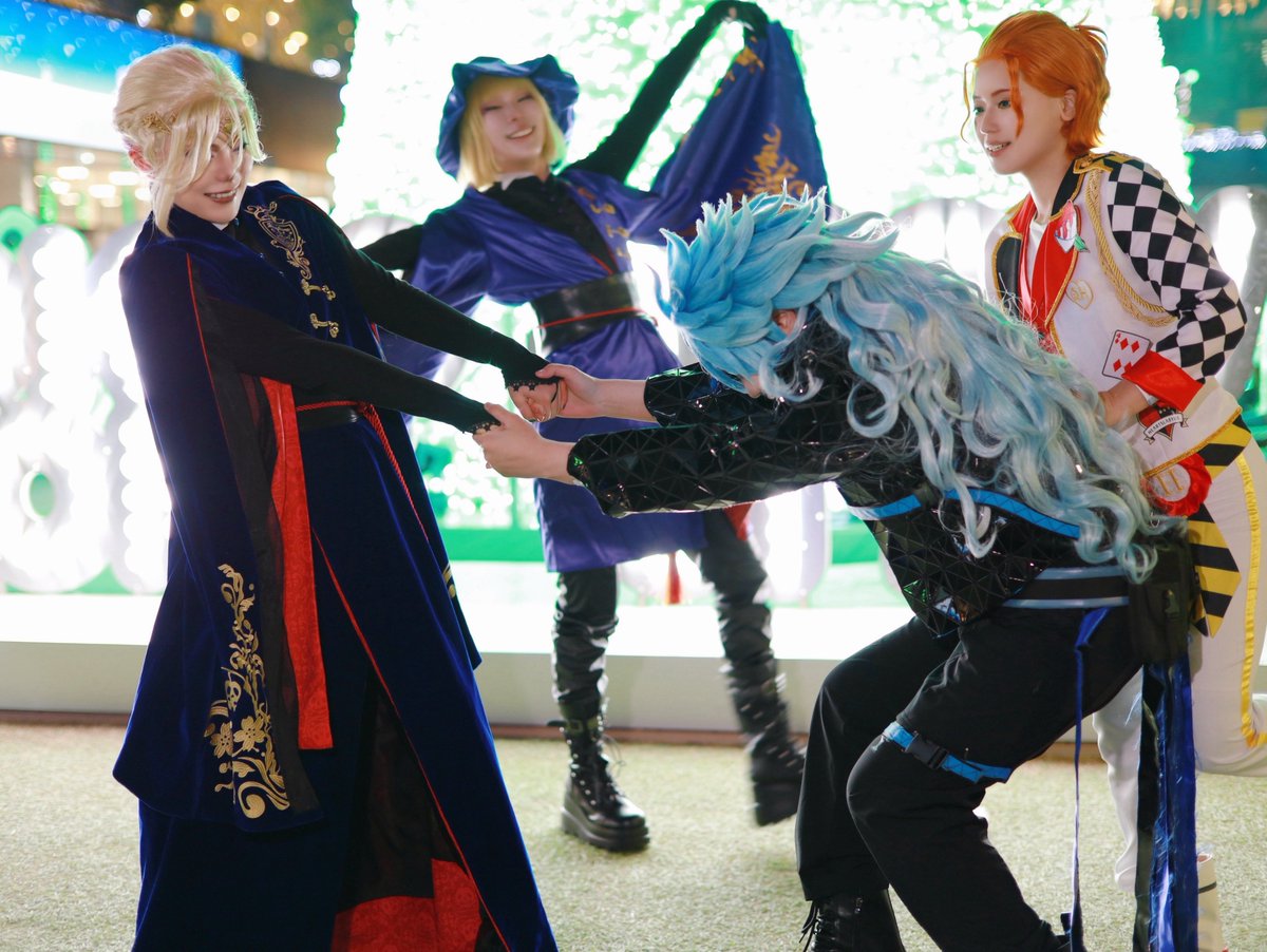 ※twst/cos 👑🏹💀♦️

💀『ぜっったいに嫌でござる！！！！涙』

📸＠itoxxxcamera 

#コスフェスtdc #twstコスプレ