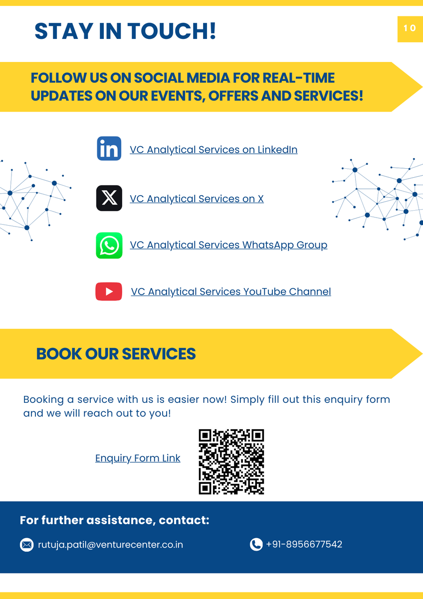 Venture Center Analytical Services tweet media