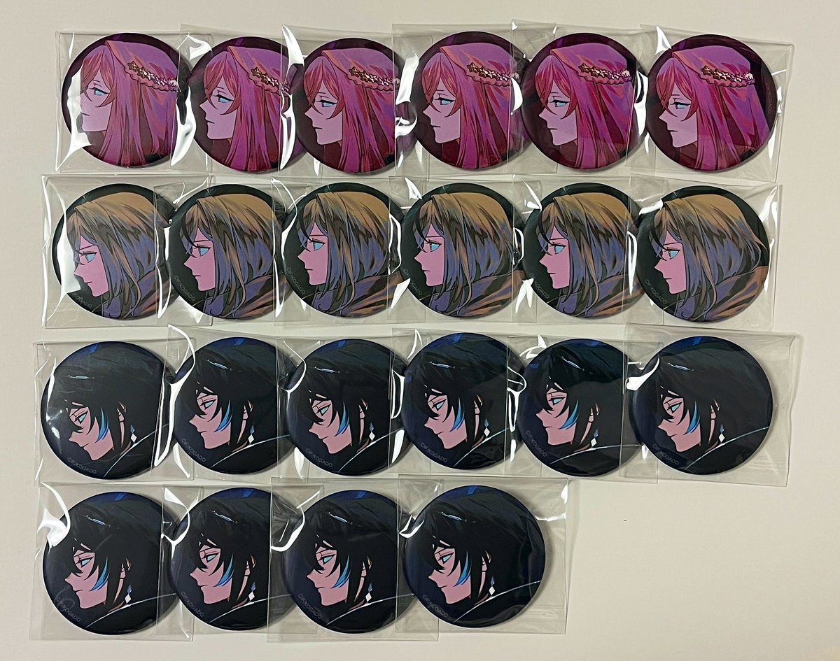 交換】オバレク OVER REQUIEMZ 缶バッジ カウントダウン マット 譲