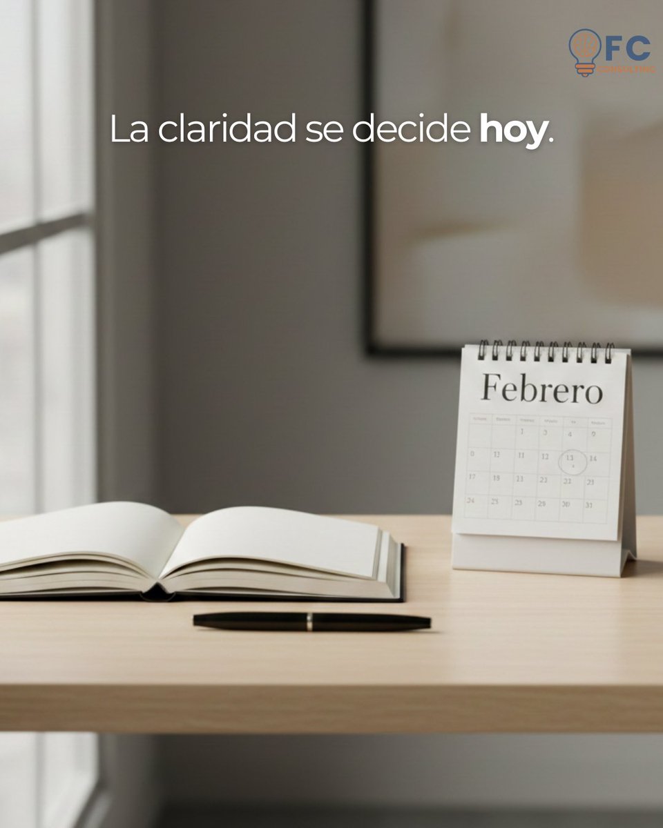 Las decisiones de febrero se definen con criterios, no con urgencias.
Conversemos sobre prioridades y alcance.
#Estrategia #Dirección #GestiónEmpresarial #Consultoría #Querétaro