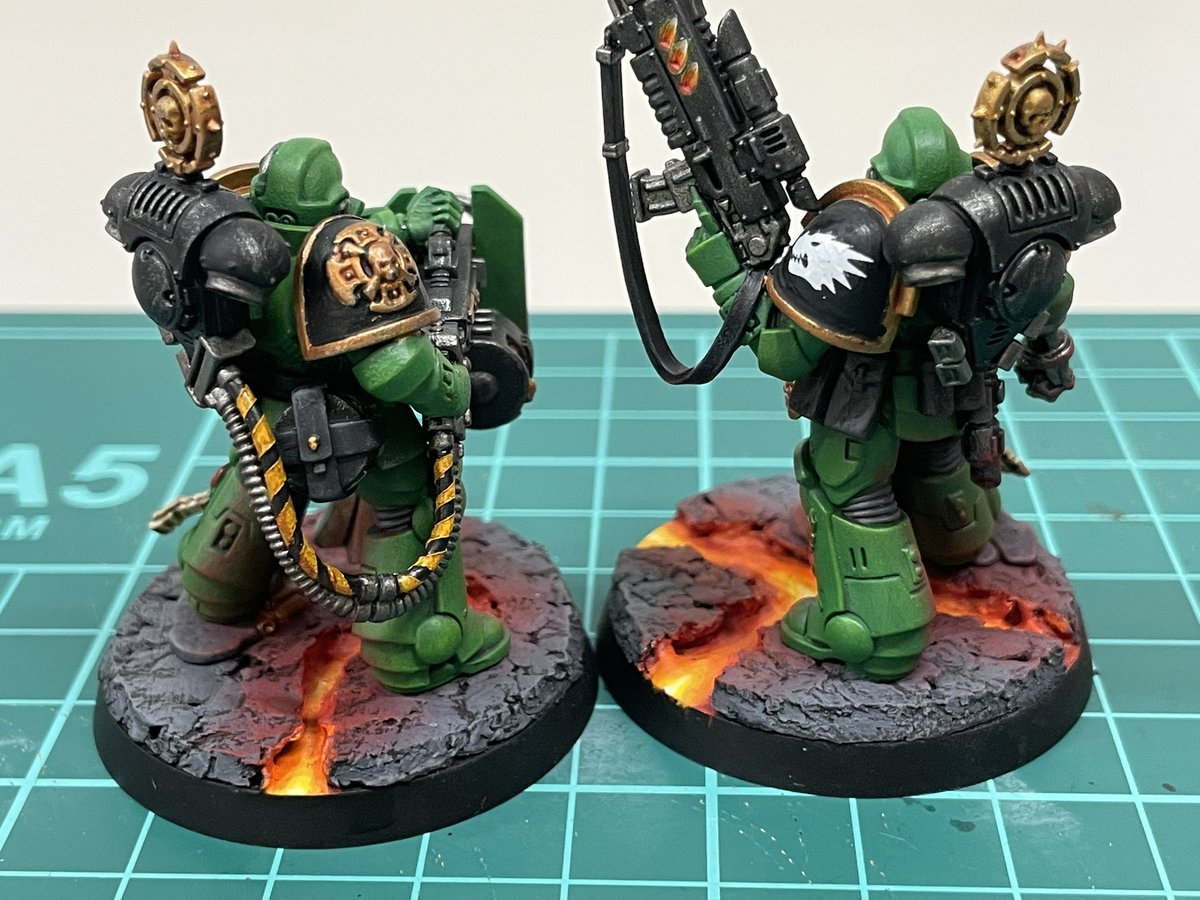 サラマンダー
カンパニーベテラン

歴戦の戦士達は、厳つい装備と装飾がかっこいい。
#ウォーハンマー