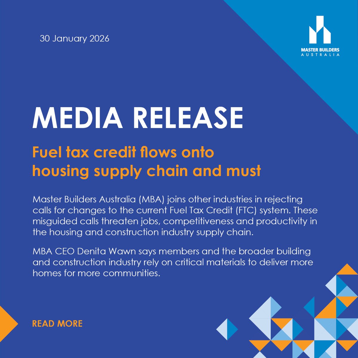 Master Builders Australia tweet media