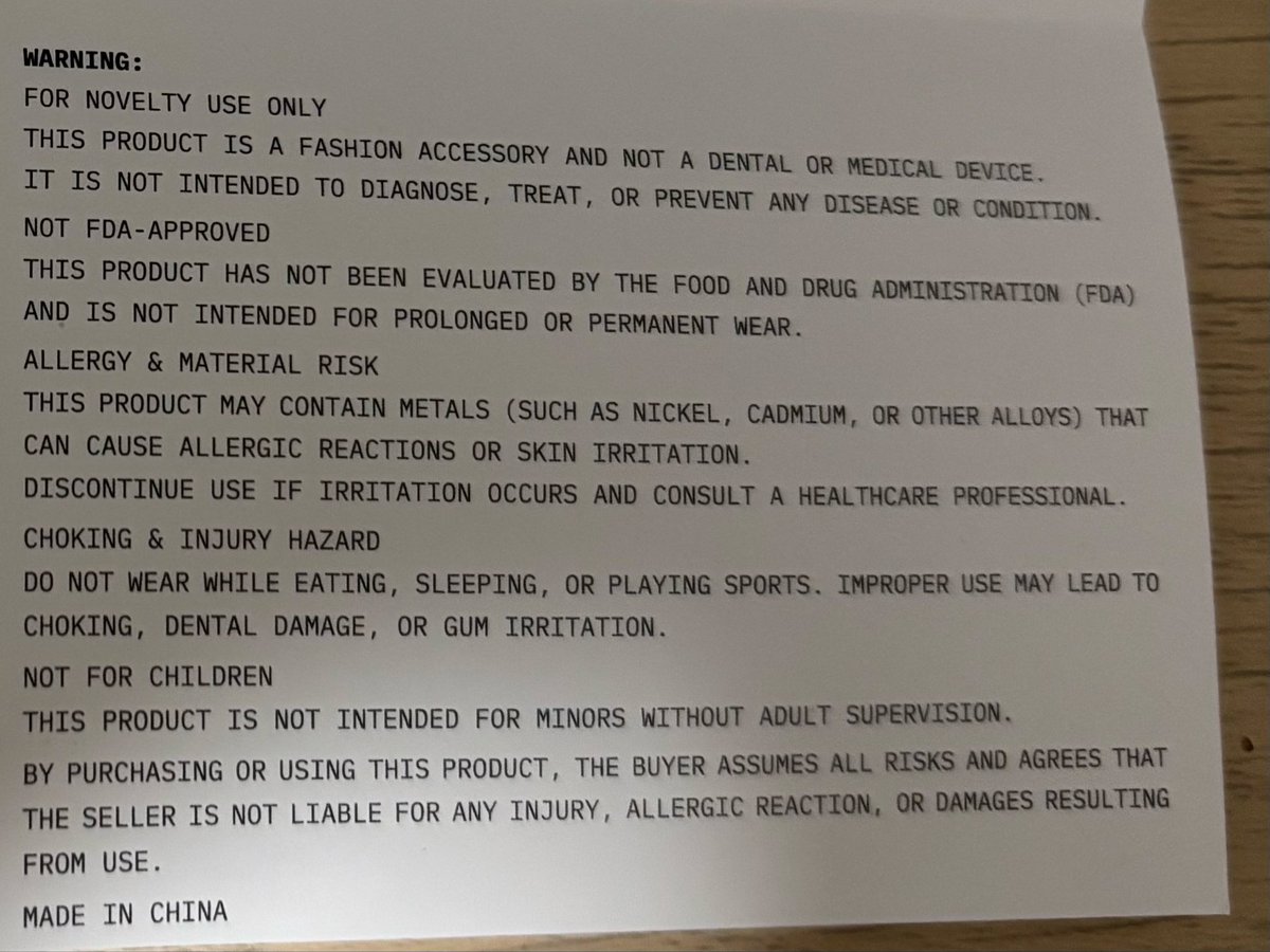 グリルズ、FDAの評価無しでカドミウムが含まれてる可能性あるの震えた。