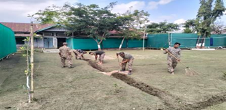 On 30/01/2026, D/71 Bn successfully conducted a cleanliness drive (Grass Cutting and Road cleaning ) in the area of Construction site of the kwakta water Supply scheme Located at Ward No- 08, U/PS PGCI, Bishnupur