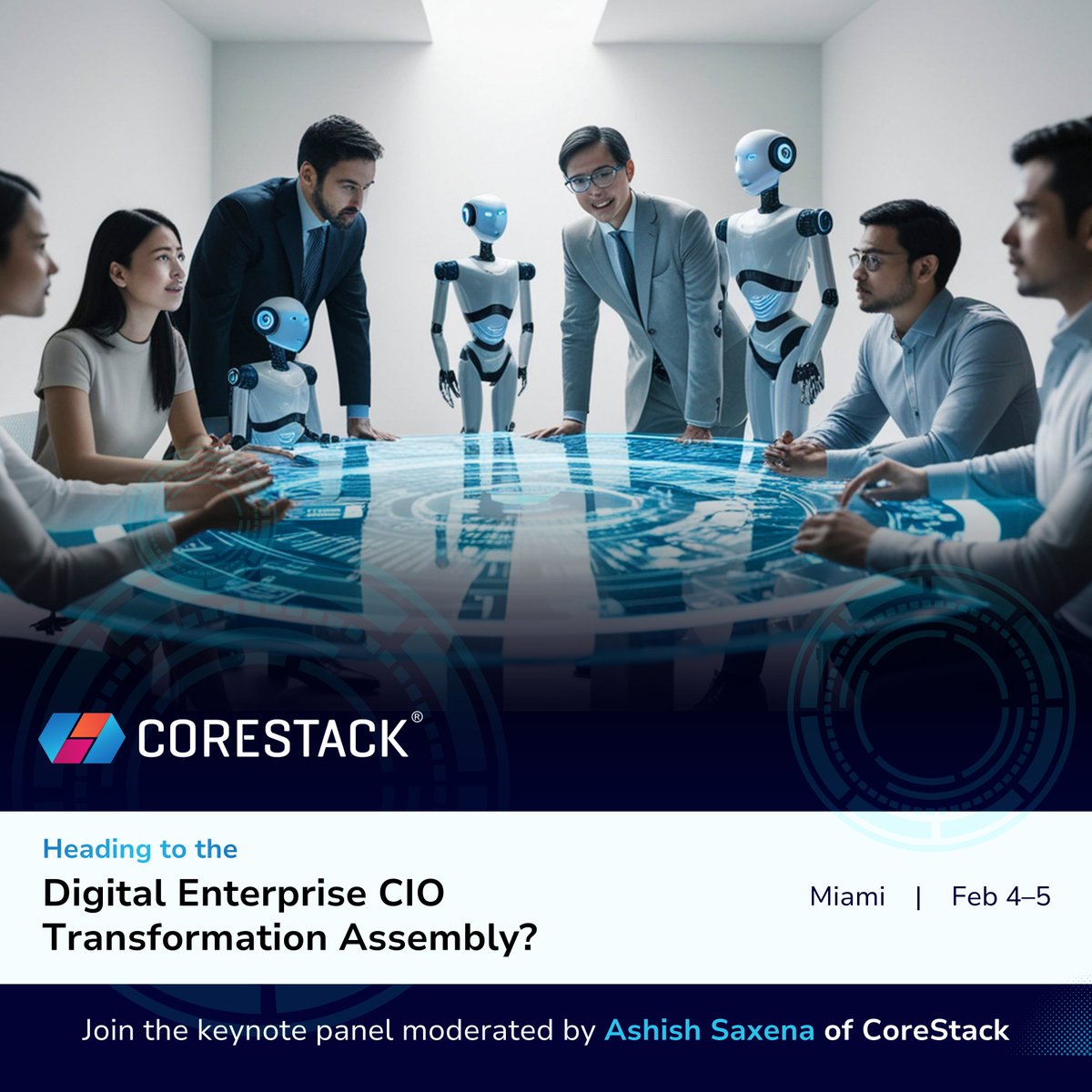 CoreStack tweet media