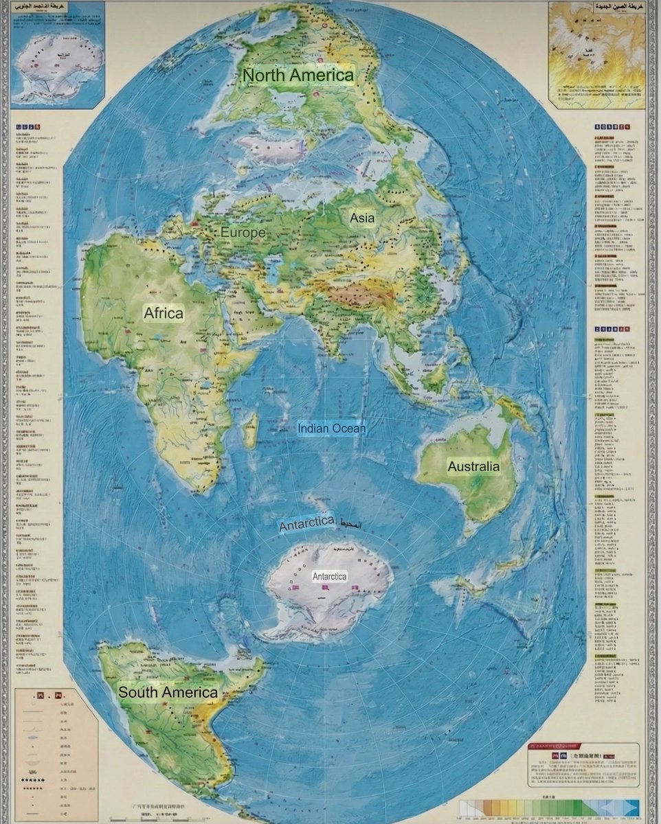 China has finally released a new map that shows the real size of Africa