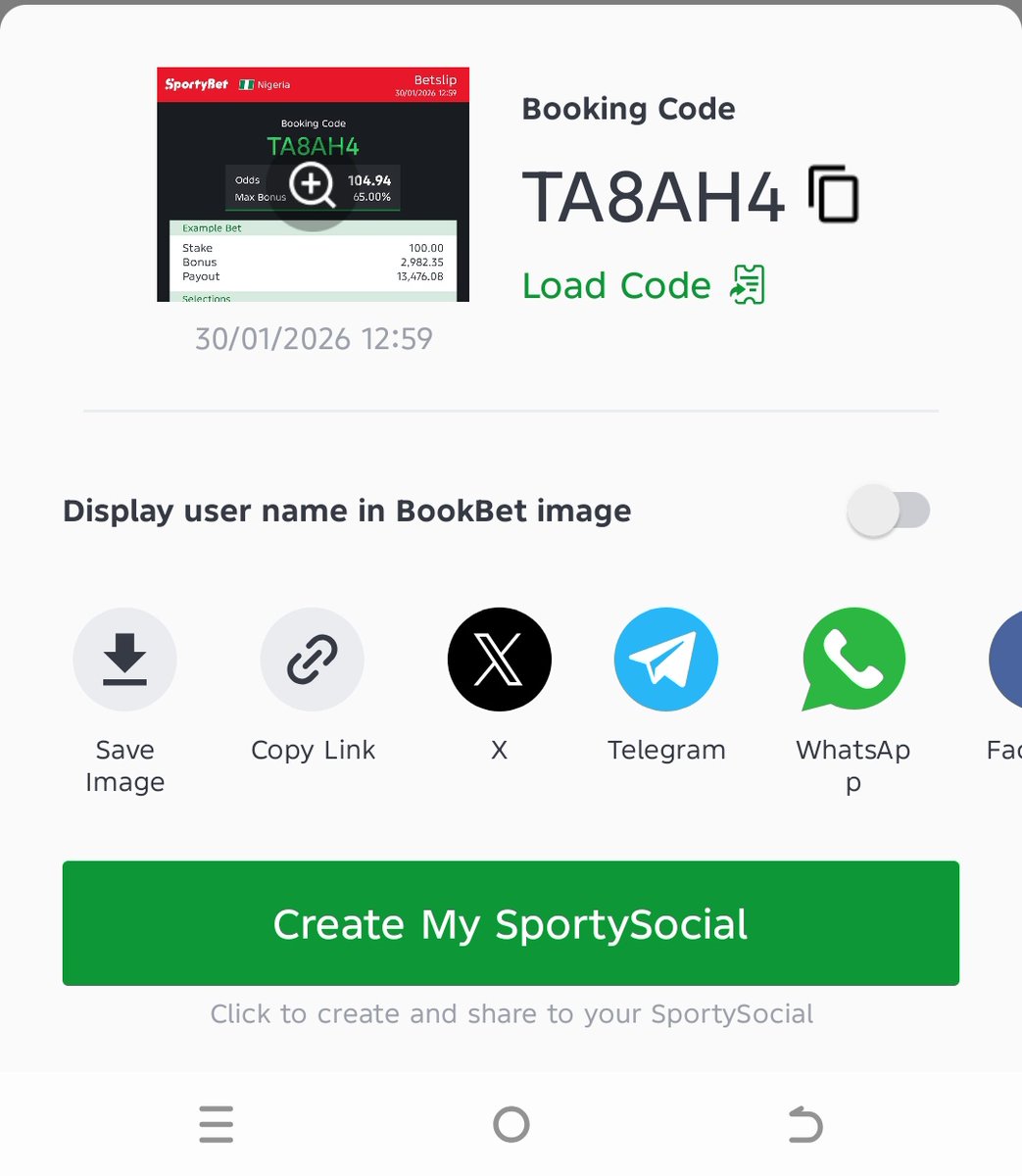 TA8AH4👉🏻 100 ODDS
PNEE9F👉🏻 20 ODDS