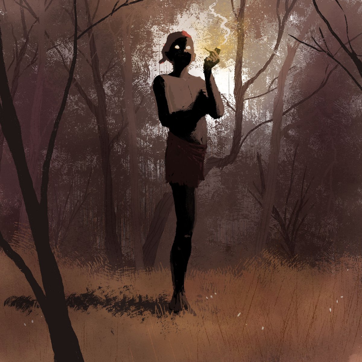 _GustavoRinaldi's tweet image. Primeiro #BRArtDay de 2026!  Meu nome é Gustavo e sou ilustrador há mais de 20 anos.  Aproveitar o dia pra postar alguns desenhos do nosso folclore que eu fiz  em 2020 e que deram origem à HG Jana das Selvas - O Retorno do  Mapinguari :D