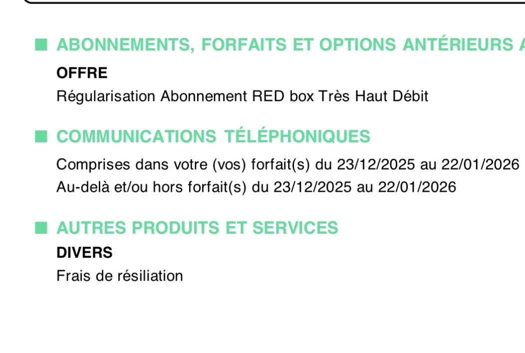 Bonjour @sfr vous m’avez informé que vous n’alliez plus pouvoir fournir le service fibre au 31 décembre, je ne devrais donc pas avoir à payer de frais de résiliation, cela équivaut à un déménagement dans une zone non couverte. Dois-je faire intervenir mon avocat?
