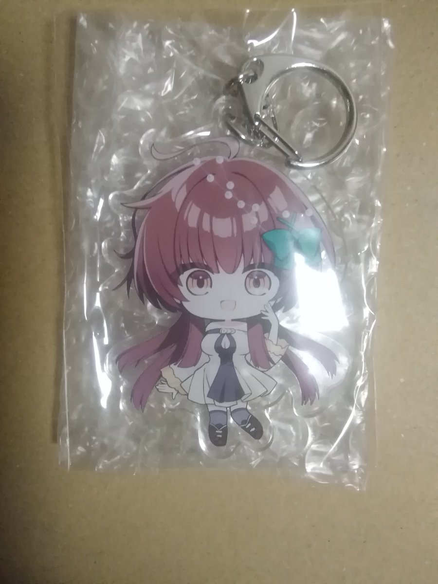 seturaku's tweet photo. あかねさんの1周年記念グッズ無事届きました！
開けてみたけど可愛いし早速部屋に飾ろうかね。
#天藤あかね https://t.co/JCDNpMf2vt