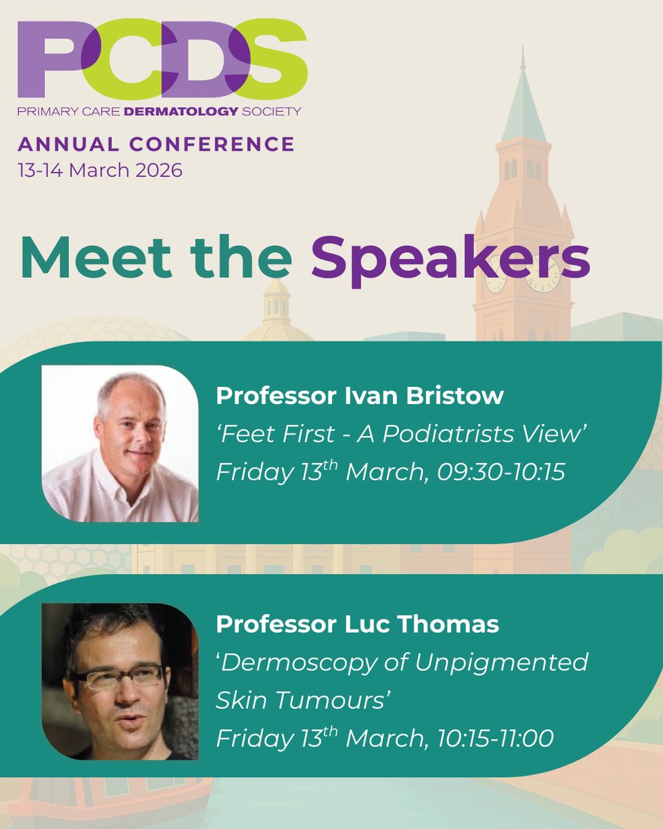 Primary Care Dermatology Society (PCDS) tweet media