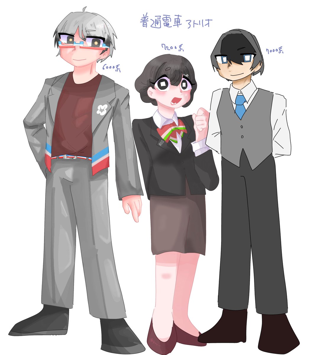 多分去年の夏頃から描き始めたやつだけど完成させる気がないので載せます