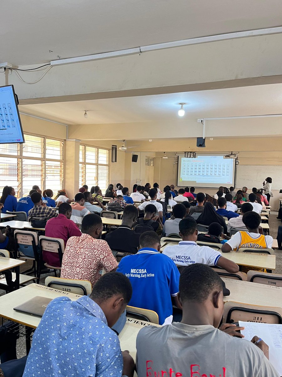 Dept. of Meteorology & Climate Science, KNUST. tweet media