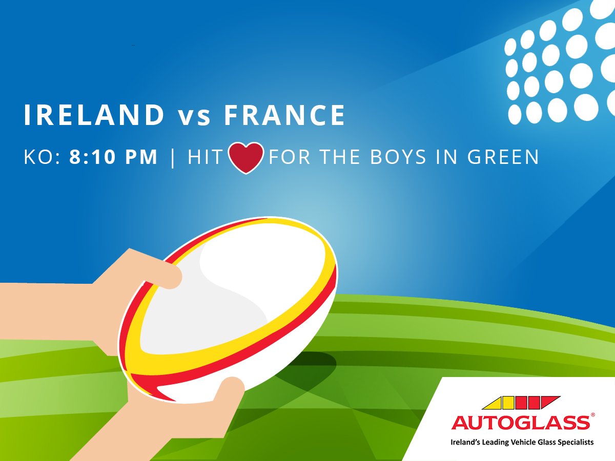 Ireland face France this evening in their first outing of the 2026 Six Nations Championship. Kick-off at 8.10 pm in Stade de France, Paris. Show your support for the Boys in Green ☘🏉