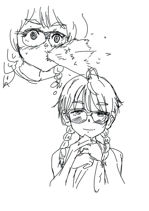 晩ニューカマー焼妹ちゃん。飲み物吹き出すのって雨森先生の性癖か?
ナ「お義兄さんには恥ずかしい所ばかり見られますね。」 