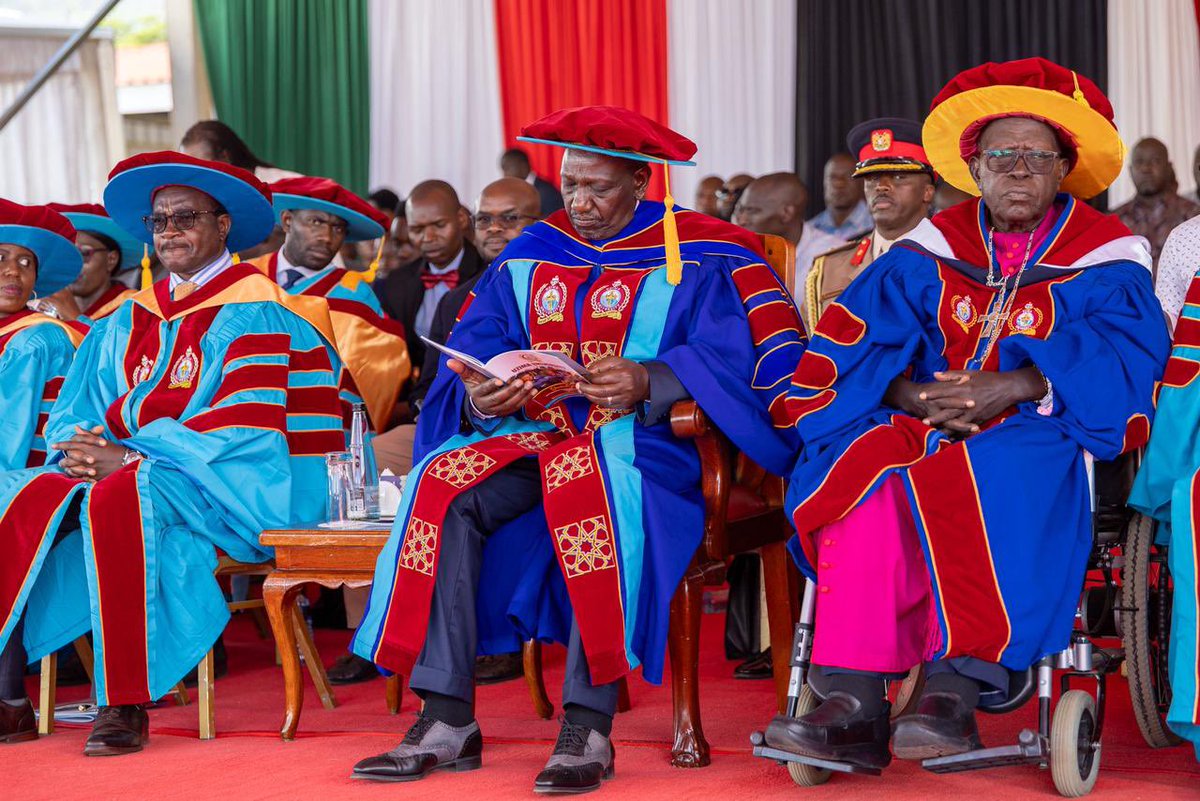 Graced by H.E. President <a href="/WilliamsRuto/">William Samoei Ruto, PhD</a>, we joined the Uzima University community in Kisumu for its 5th Graduation Ceremony.

We celebrate and wish the graduates every success as they apply their knowledge and values to transform lives, strengthen communities and contribute