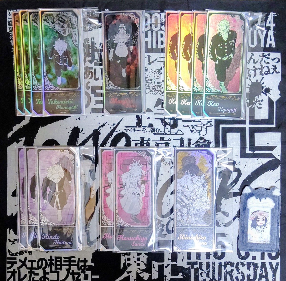 交換】東京リベンジャーズ 台湾 台北 キャラクターコレクションカード