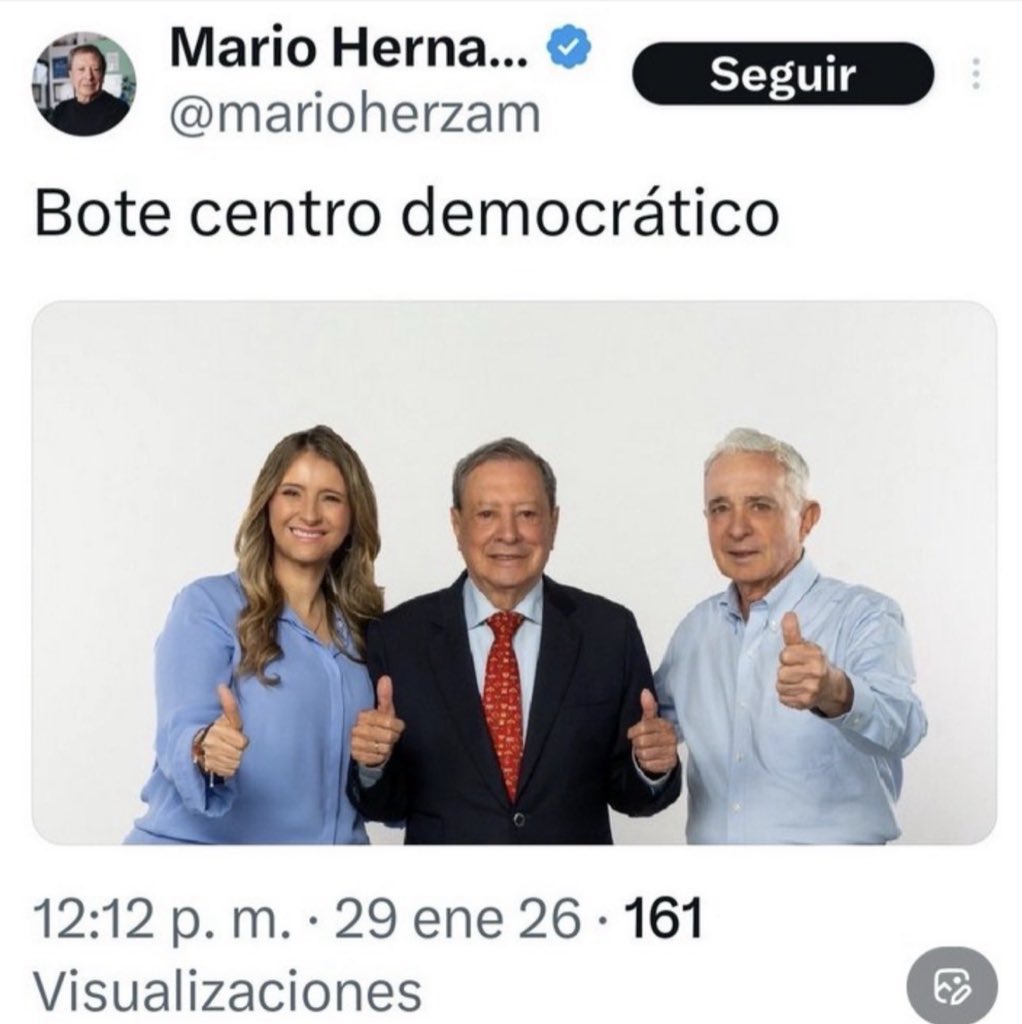 Para aspirar al Senado se necesita algo más que opinión: también saber escribir. <a href="/marioherzam/">Mario Hernandez</a> debería empezar por ahí.