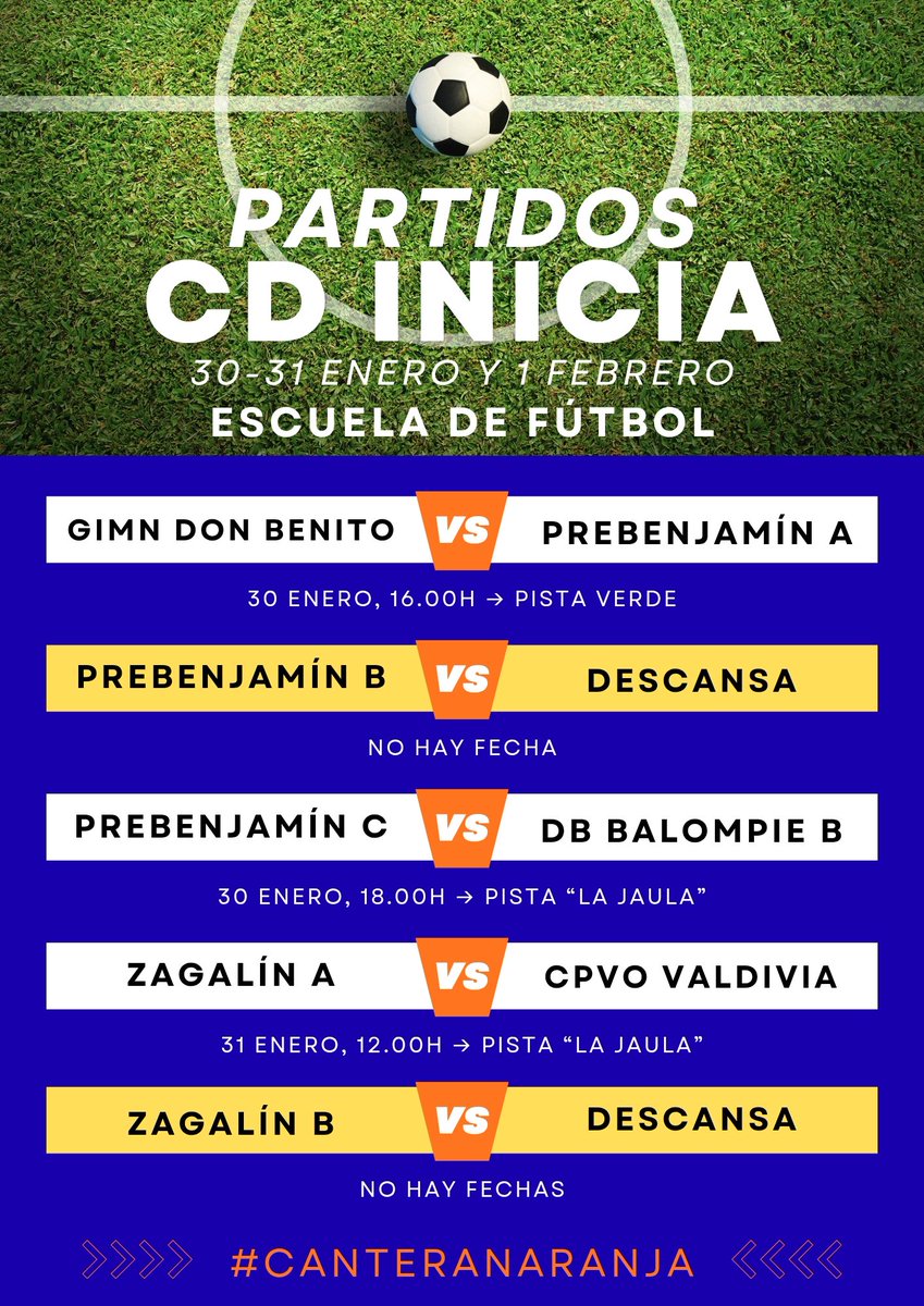 CD Inicia Fútbol tweet media