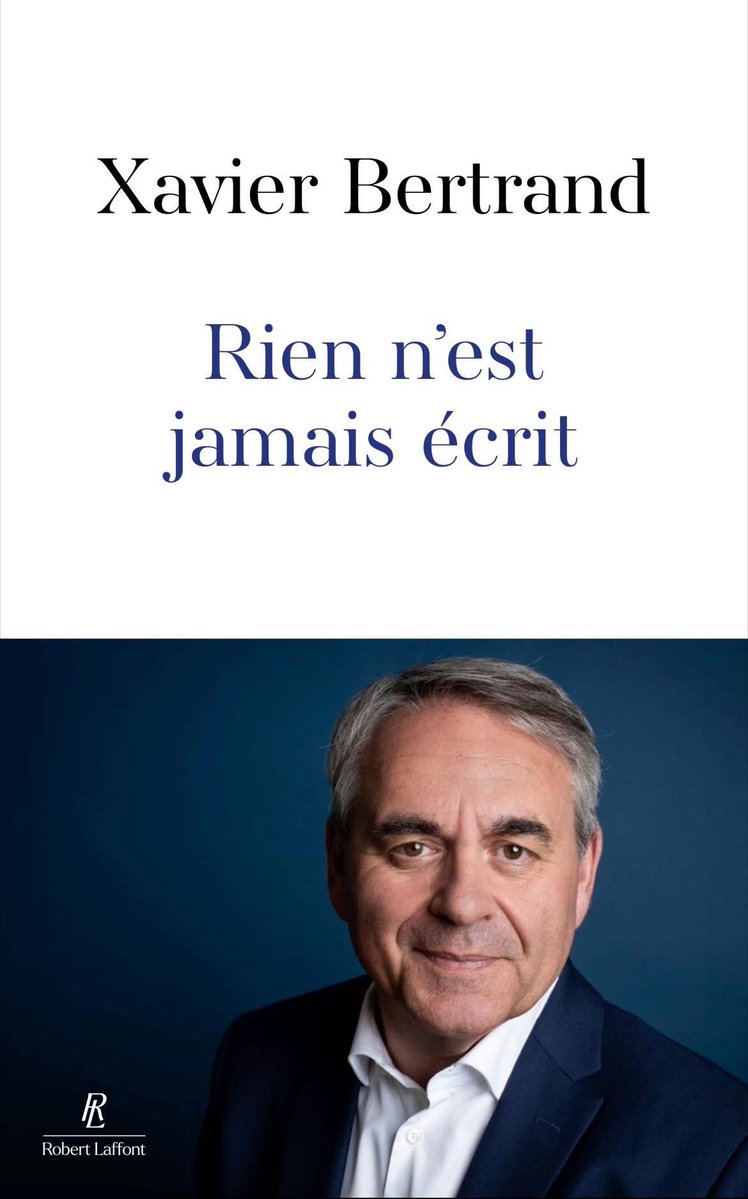 #Presidentielle2027 les séances de dédicaces de son livre rassemblent toujours du monde, il est maintenant cité par les instituts de sondages, rien n’est jamais écrit ! Et si c’était lui la surprise de cette élection ? 
<a href="/xavierbertrand/">Xavier Bertrand</a> <a href="/NousFrance_fr/">Nous France</a>