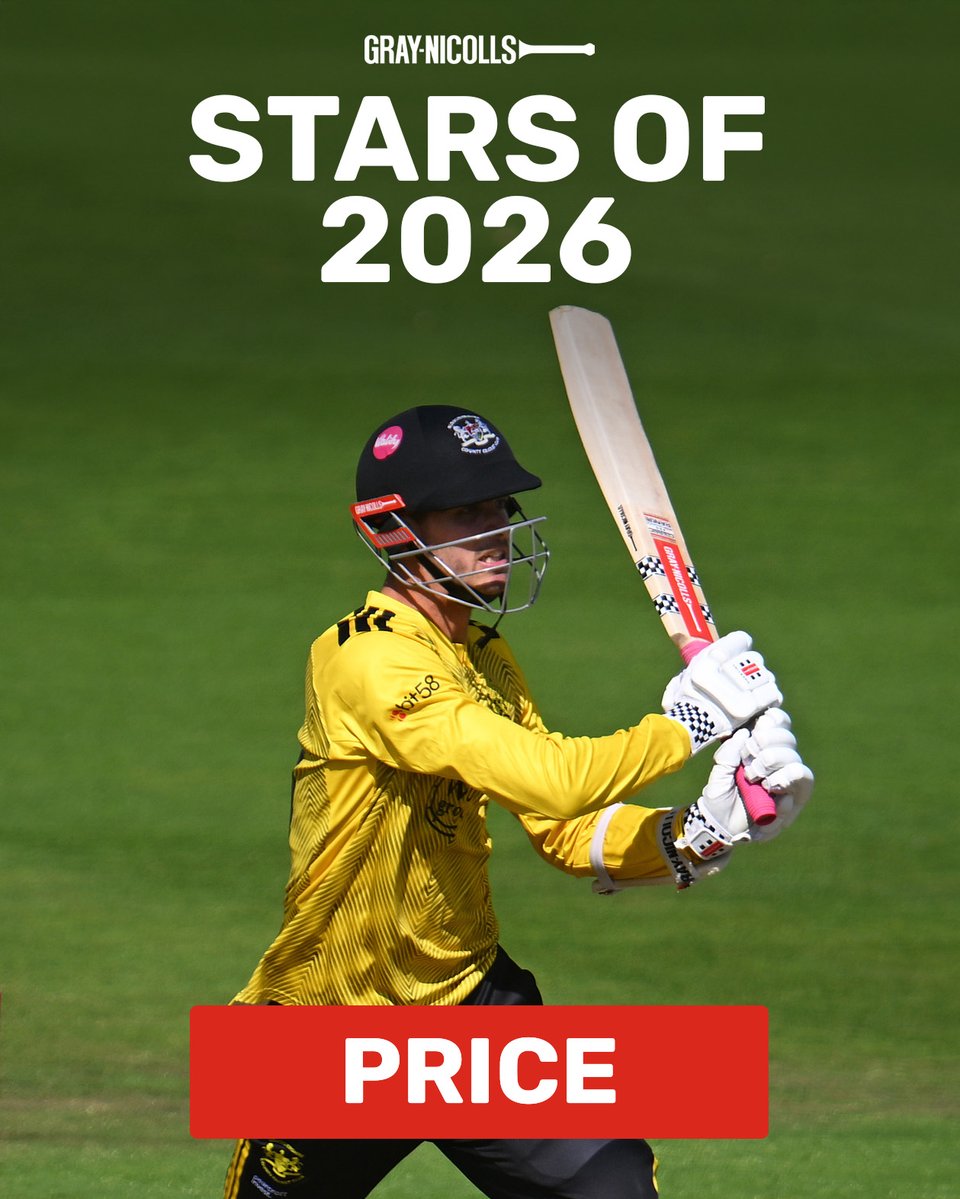 graynics's tweet photo. The stars are on the rise - part two. Who is shaping up for a huge 2026 and which bat are they using?

Emilio Gay moved to Durham and took his game to a new level. After a winter with the England Lions, Gay is ready to step it up once again. Emilio uses the Classic.

Ollie Price is making a name for himself as a top class number three for Gloucestershire. A strong start to 2026 and his name will be in the international conversation. Ollie will be in Havoc.

#cricket #cricketer