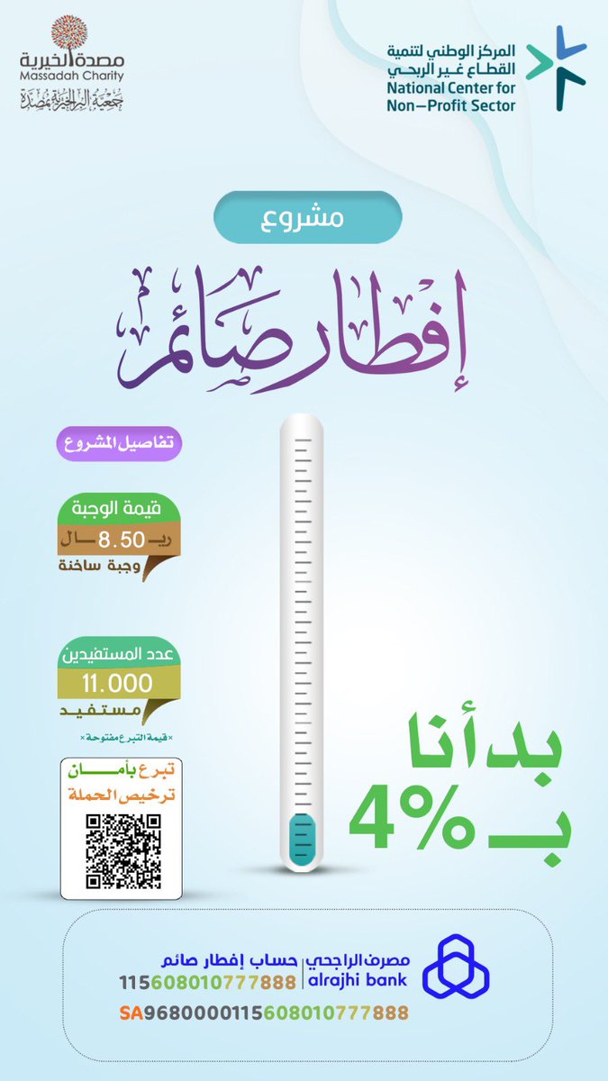 قل الرسول صلى الله عليه وسلم 
من فطر صائماً كان له مثل أجره 

شاركنا اكتماله قبل هلاله
#افطار_صايم
#رمضان_يجمعنا 
#رمضان_2026